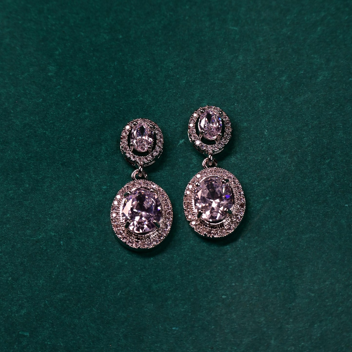 Vedika AD Earrings Combo Set